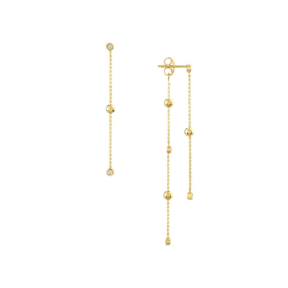 Front & Back Dangle Earrings